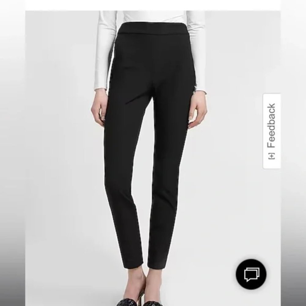 EXPRESS High Waisted Supersoft Twill Skinny Pant XL​